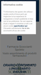 Mobile Screenshot of farmaciascoccianti.com