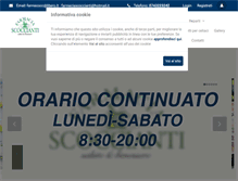 Tablet Screenshot of farmaciascoccianti.com